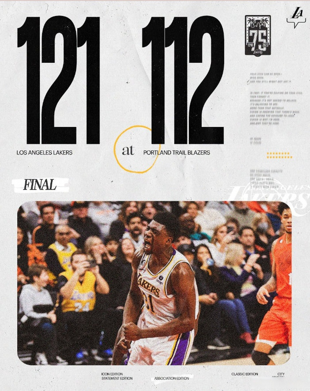 开云体育中国-关于湖人关键时刻发挥，主场逆转开拓者的信息