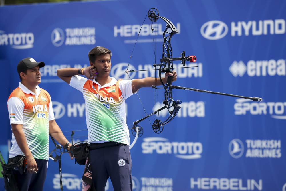 开云体育-射箭比赛中德国选手获得好成绩