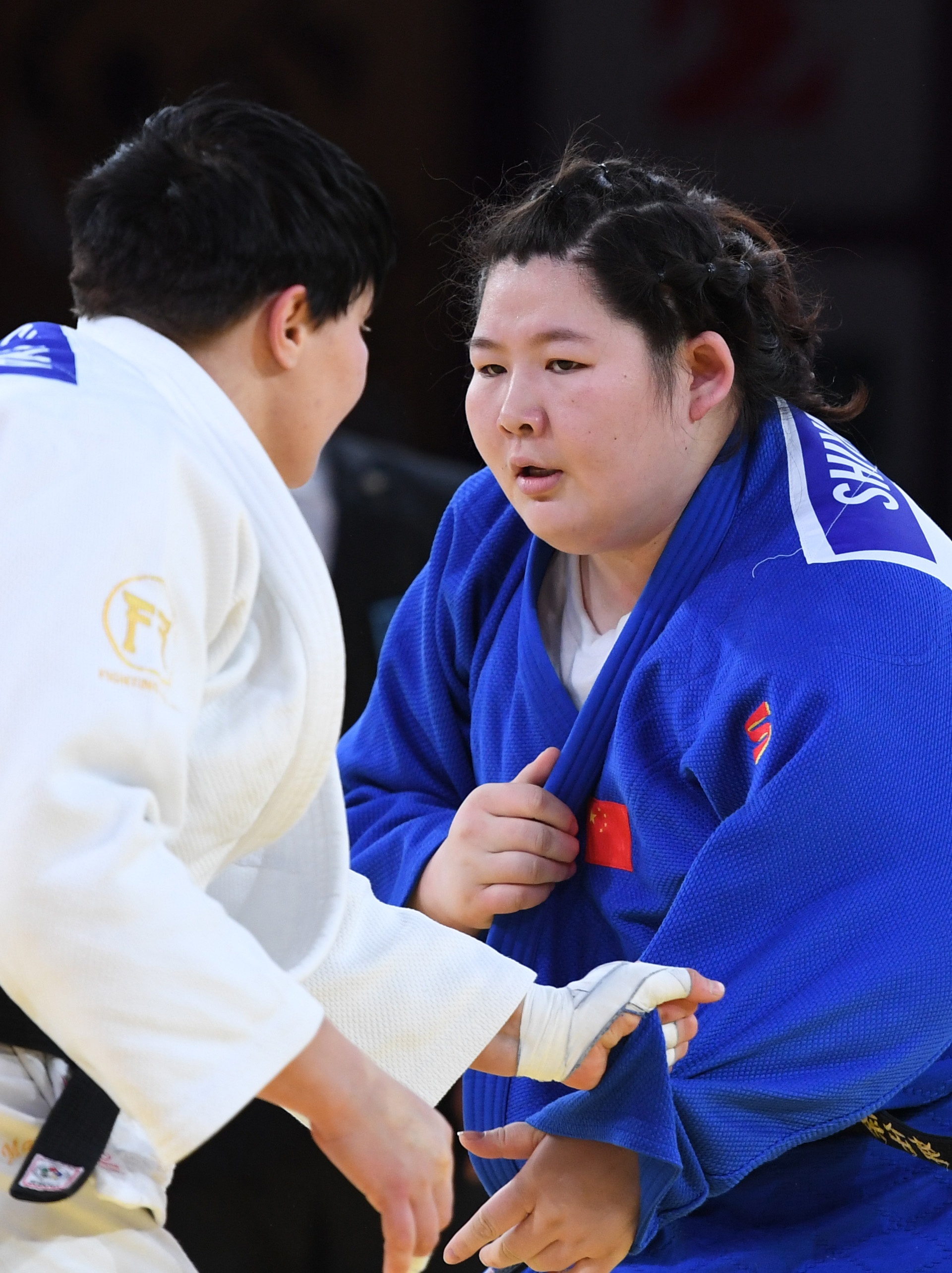 白俄罗斯队在柔道比赛中赢得胜利 白俄罗斯队在柔道比赛中赢得胜利